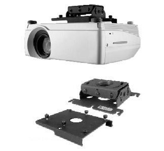 Chief Custom Inverted LCD/DLP Projector Ceiling Mount RPA-107