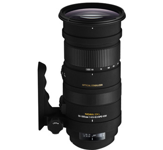 Sigma 738306 Telephoto Zoom Lens - 50 mm to 500 mm