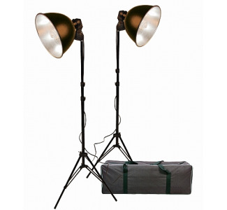 Promaster Basic 2-Light Reflector Kit W/11