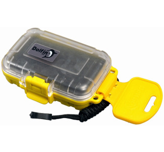 Dolfin 5010 ABS Dry Box - Clear/Yellow 