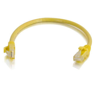 C2G 6in Cat6 Snagless Unshielded (UTP) Network Patch Cable - Yellow