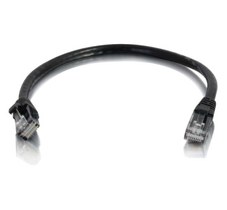 C2G 6in Cat6 Snagless Unshielded (UTP) Network Patch Cable - Black