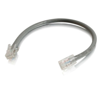 C2G 6in Cat6 Non-Booted Unshielded (UTP) Network Patch Cable - Gray