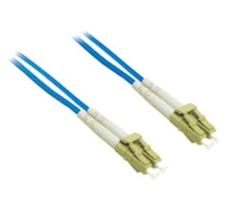 5m LC-LC 62.5/125 OM1 Duplex Multimode Fiber Optic Cable (Plenum-Rated) - Blue