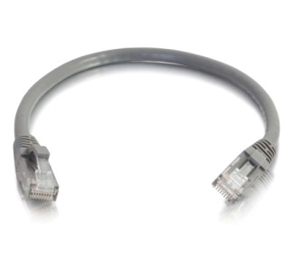 C2G 6in Cat5e Snagless Unshielded (UTP) Network Patch Cable - Gray