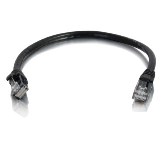 C2G 6in Cat5e Snagless Unshielded (UTP) Network Patch Cable - Black