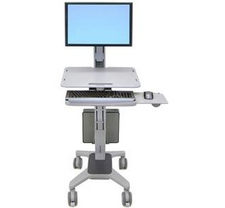 Ergotron WorkFit C-Mod Single Display Sit-Stand Workstation