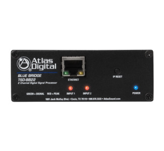 Atlas Sound 2 Input x 2 Output - Networkable DSP Device