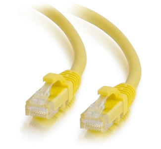 C2G 8ft Cat6a Snagless Unshielded (UTP) Network Patch Ethernet Cable-Yellow