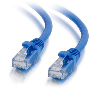 C2G 75ft Cat6a Snagless Unshielded (UTP) Network Patch Ethernet Cable-Blue