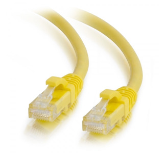 C2G 20ft Cat6a Snagless Unshielded UTP Network Patch Ethernet Cable-Yellow