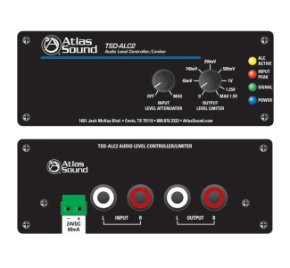 2-channel Audio Level Controller/Limiter