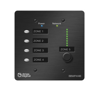 BlueBridge 4-Button DSP Controller with Level Control