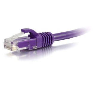 C2G-12ft Cat6 Snagless Unshielded (UTP) Network Patch Cable - Purple