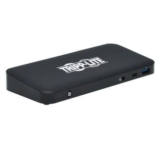 USB-C Dock, Triple Display - 4K 60 Hz HDMI/DisplayPort, USB 3.2 Gen 2, USB-A/USB-C Hub, GbE, 85W PD Charging, Black