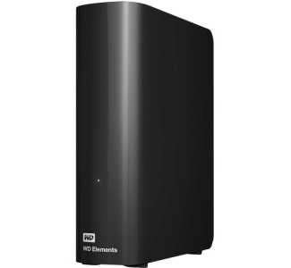 WD Elements 10 TB Hard Drive - External - Black