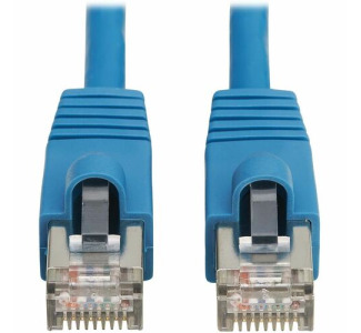 Tripp Lite Cat8 40G Snagless SSTP Ethernet Cable (RJ45 M/M), PoE, LSZH, Blue, 1.5 m (4.9 ft.)