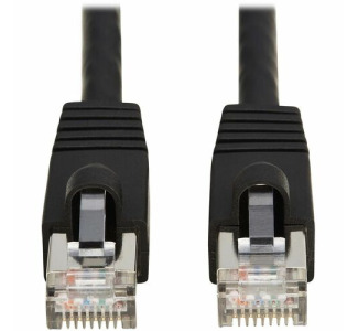 Cat8 40G Snagless SSTP Ethernet Cable (RJ45 M/M), PoE, Black, 10 ft. (3.1 m)