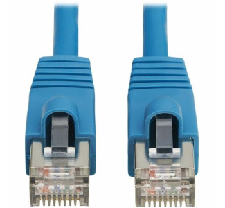 Tripp Lite Cat8 40G Snagless SSTP Ethernet Cable (RJ45 M/M), PoE, LSZH, Blue, 4 m (13.1 ft.)