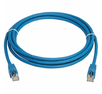 Cat8 40G Snagless SSTP Ethernet Cable (RJ45 M/M), PoE, LSZH, Blue, 3 m (9.8 ft.)