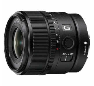Sony G Lens SEL15F14G - 15 mm - f/16 - f/1.4 - Wide Angle, Aspherical, Teleconverter Fixed Lens for Sony E
