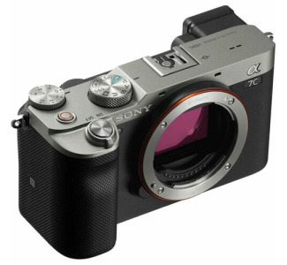 Sony Pro Alpha ILCE-7C 24.2 Megapixel Full Frame Sensor Mirrorless Camera Body Only - Silver