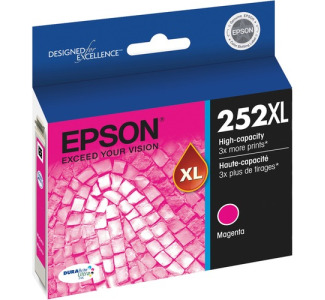 Epson DURABrite Ultra 252XL Original High Yield Inkjet Ink Cartridge - Magenta - 1 Each