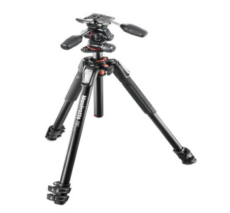 MK190XPRO3-3W | 190 aluminium 3-section tripod with head