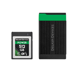 POWER CFexpress™ Type B G4 512GB Memory Card & Memory Card Reader Bundle