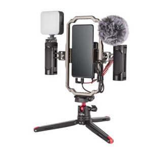 SmallRig Professional Phone Video Rig Kit for Vlogging  Live Streaming 3384