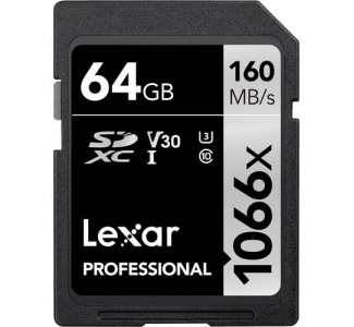 Lexar Pro SDXC 1066x UHS-I 64GB