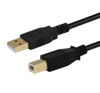 Smart 1028289 USB Cable, A-B, 16'