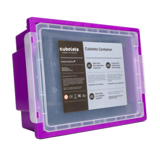 Modular Robotics CB-SP-CONTAINERPLUM- Cubelets Storage Container (Purple)